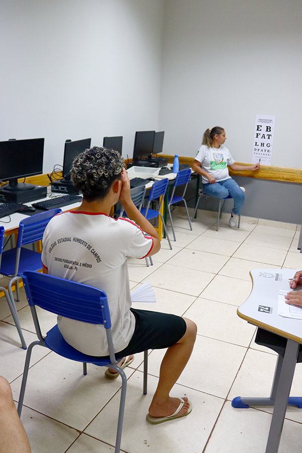 SAÚDE NA ESCOLA - COLÉGIO HUMBERTO DE CAMPOS